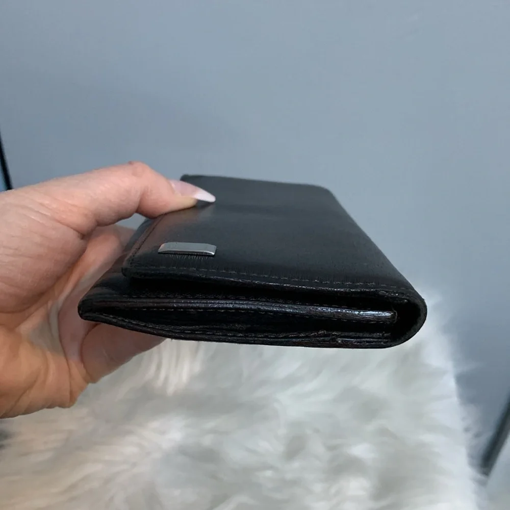 Authentic Dunhill long flap coat wallet - Picture 4 of 17
